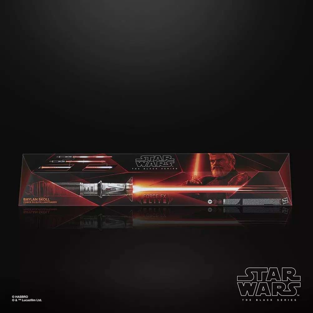 STAR WARS BLACK SERIES REPLICA SPADA LASER BYLAN SKOLL 1/1 HASBRO