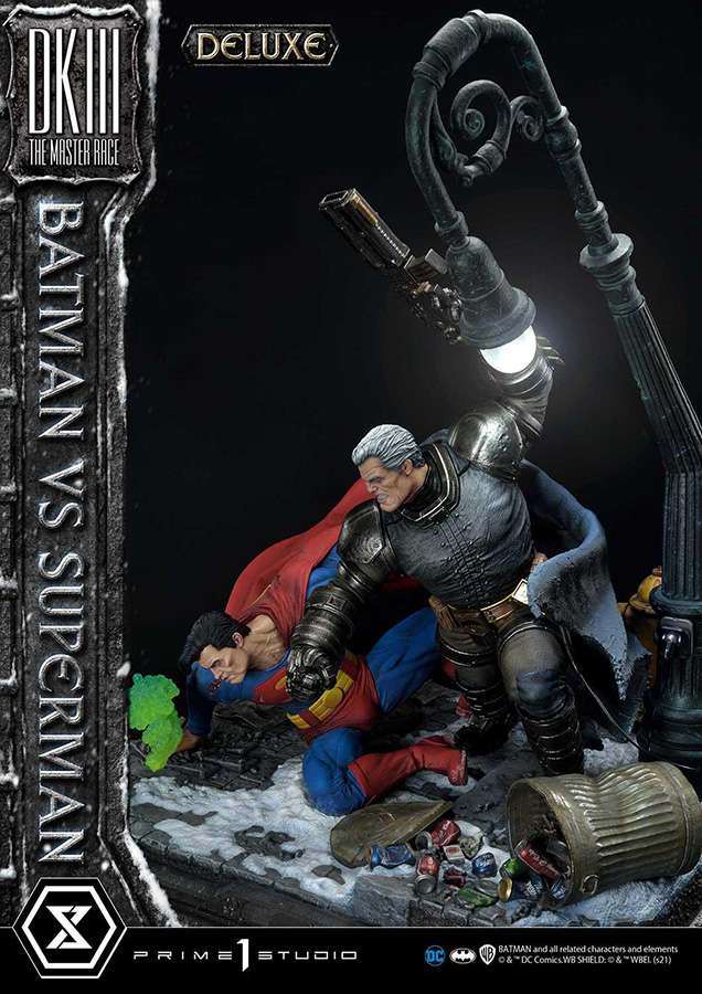 PRIME 1 DARK KNIGHT III BATMAN SUPERMAN BONUS STATUA 110 cm