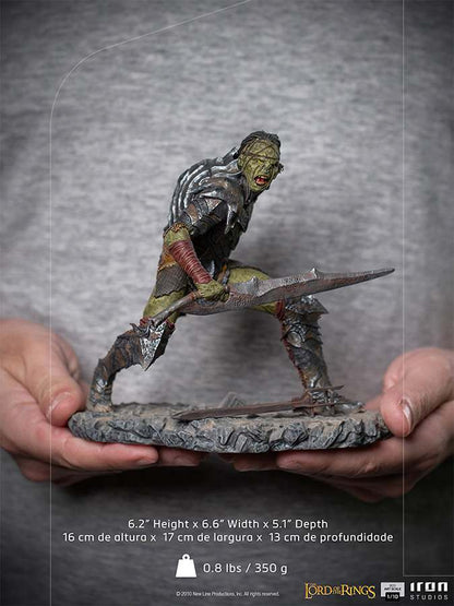 IRON STUDIOS LOTR SWORDSMAN ORC ART 1/10 STATUA 16 cm