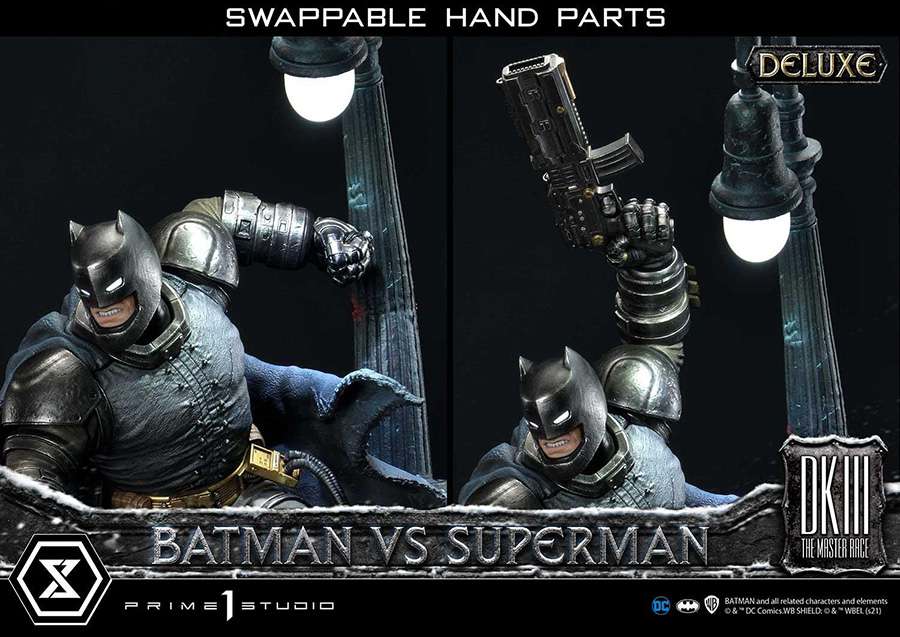 PRIME 1 DARK KNIGHT III BATMAN SUPERMAN BONUS STATUA 110 cm