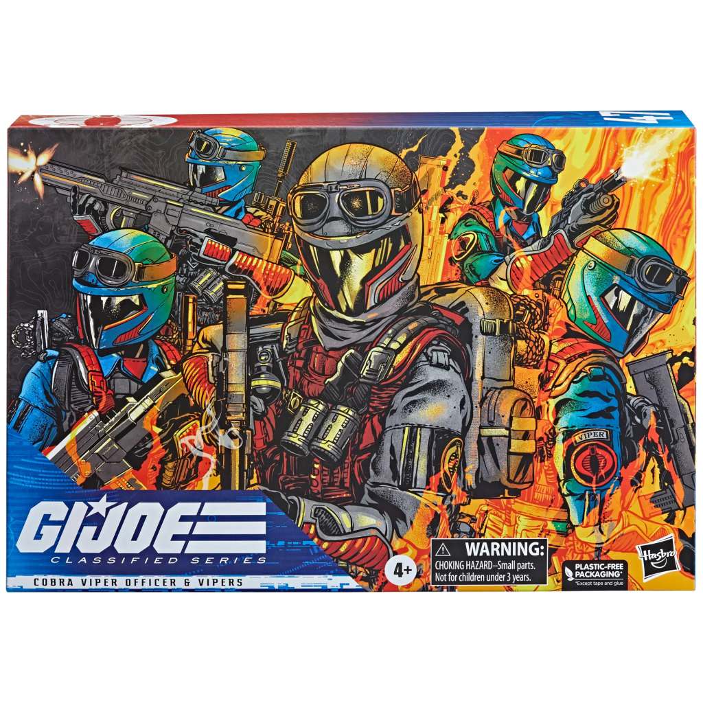 G.I. JOE COBRA VIPER OFFICER & VIPERS AF