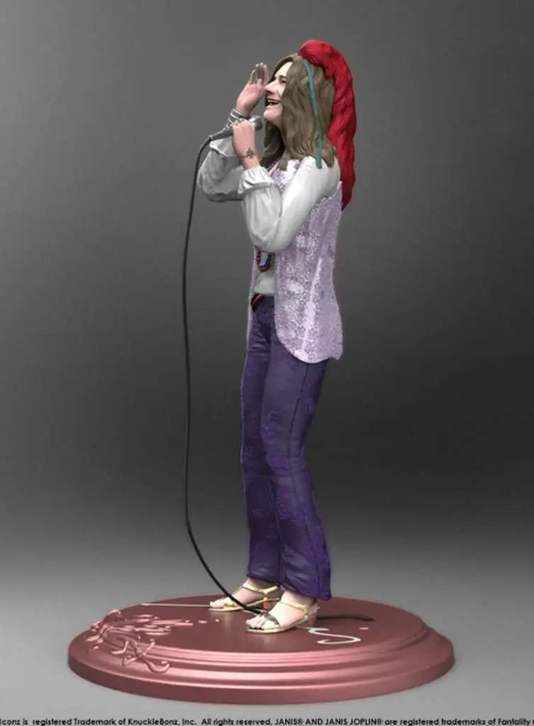 KNUCKLE BONZ - MUSIC ICONS ROCK ICONZ JANIS JOPLIN STATUA 20 cm