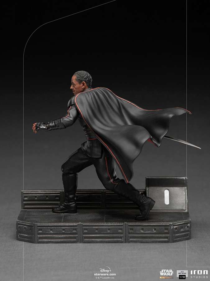 IRON STUDIOS MANDALORIAN MOFF GIDEON ART ST 1/10 STATUA 20 cm