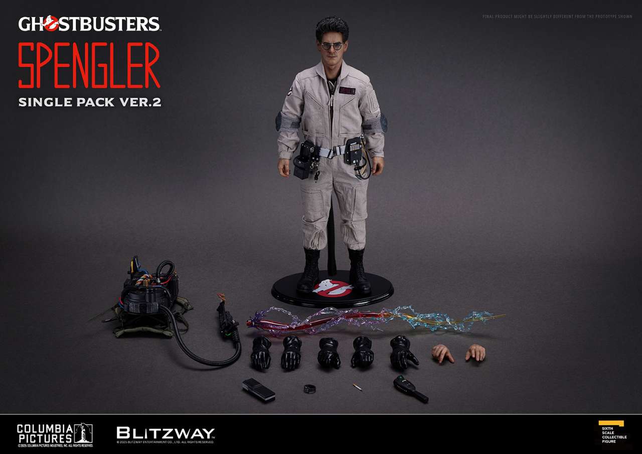 GHOSTBUSTERS DR EGON SPENGLER V2 1/6 AF