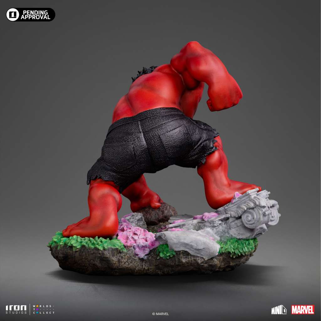 CAPTAIN AMERICA 4 RED HULK MINICO