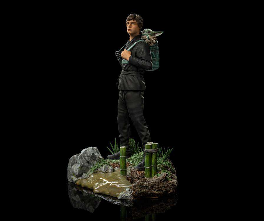 BOOK OF BOBA FETT LUKE GROGU 1/10 STATUE
