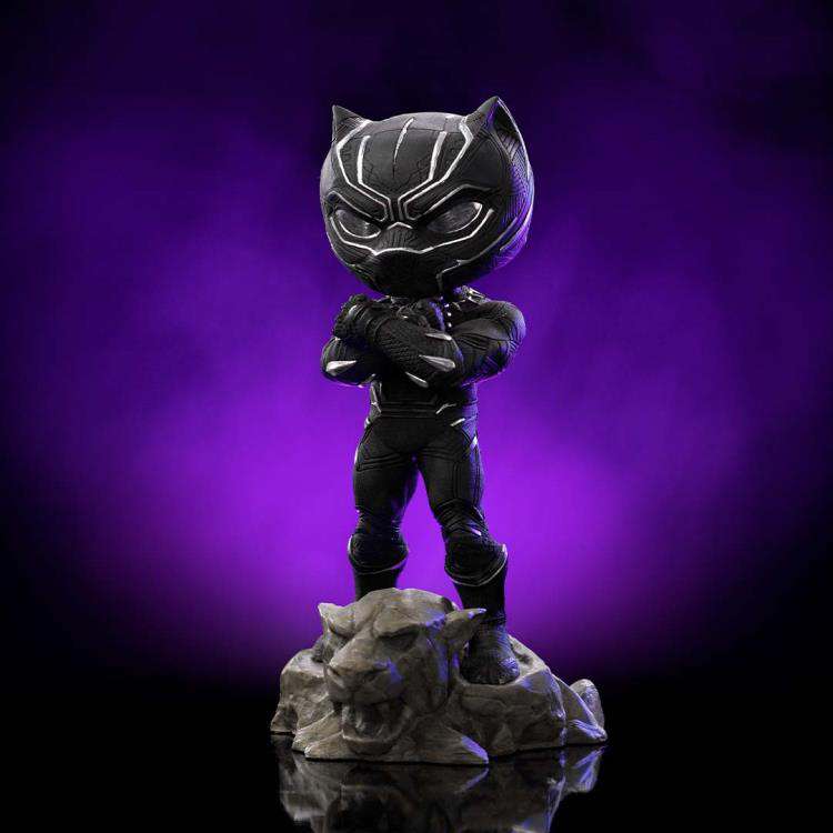 IRON STUDIOS INFINITY SAGA BLACK PANTHER MINICO STATUA 15 cm