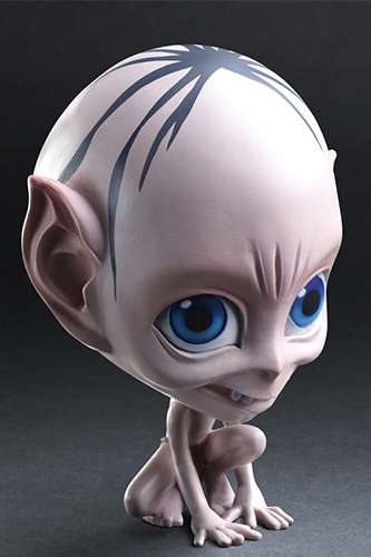 SQUARE ENIX LO HOBBIT GOLLUM MINI STATIC ARTS FIGURA