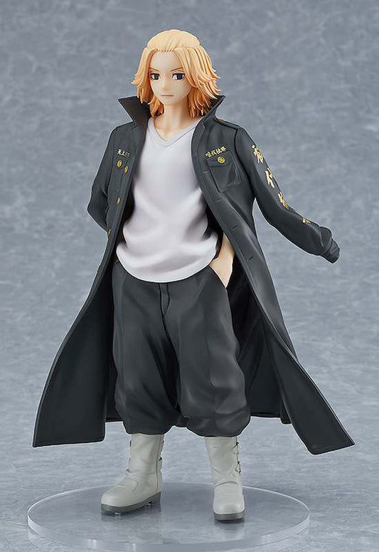 TOKYO REVENGERS POP UP PARADE PVC STATUA MANJIRO SANO 17 CM ORANGE ROUGE