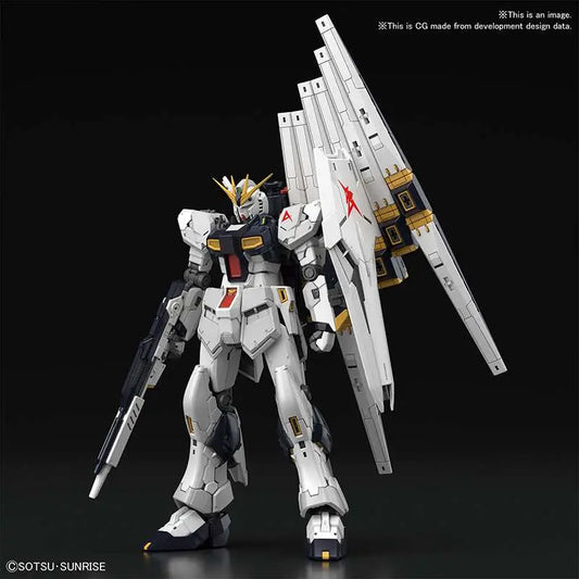 BANDAI - GUNDAM RG NU 1/144 MODEL KIT 14 cm