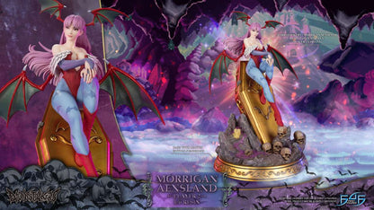 FIRST4FIGURES DARKSTALKERS MORRIGAN AENSLAND PLAYER 2 RESIN 1/6 STATUA 43 cm
