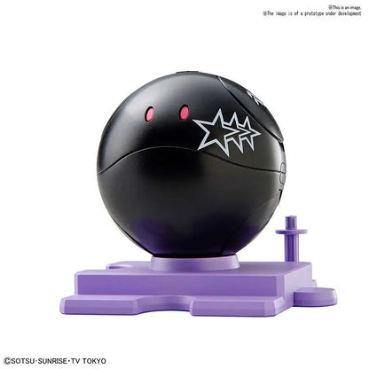BANDAI HAROPLA BLACK TRI HARO MODEL KIT 5 cm