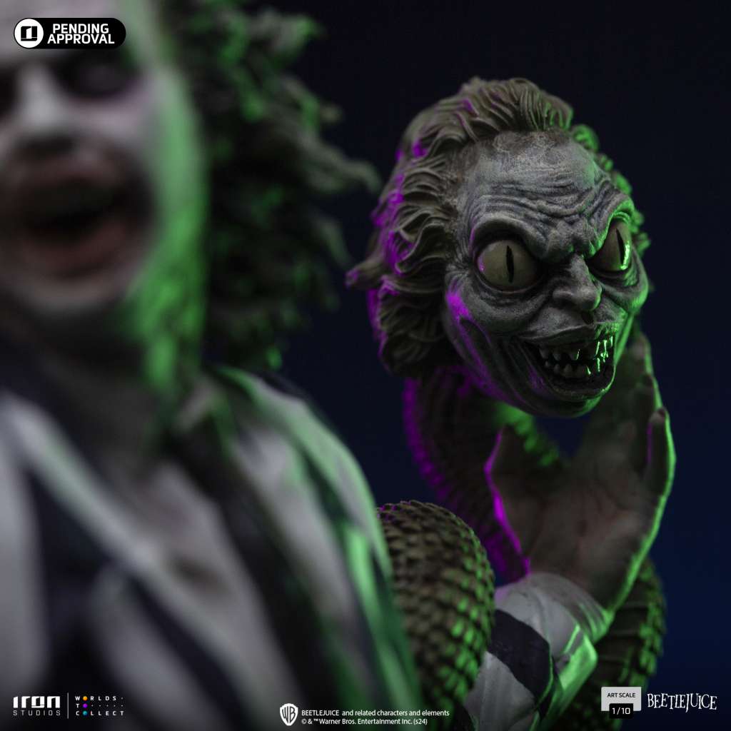 IRON STUDIOS BEETLEJUICE 1/10 STATUA 19 cm