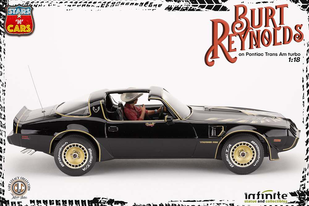 BURT REYNOLDS ON PONTIAC 1/18 RESIN ST