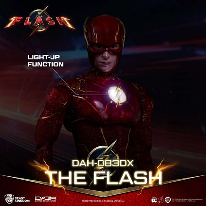 THE FLASH DYNAMIC 8CTION HEROES ACTION FIGURA 1/9 THE FLASH DELUXE VERSION 24 CM BEAST KINGDOM TOYS