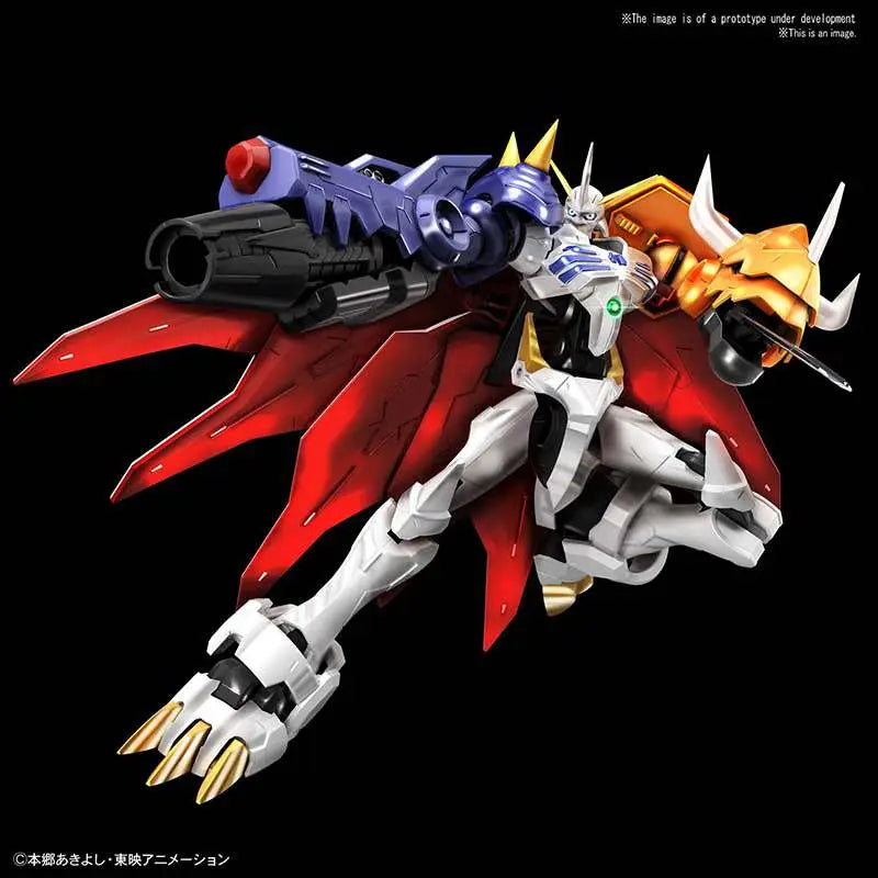 BANDAI RISE DIGIMON OMEGAMON AMPLIFIED MODEL KIT 20 cm