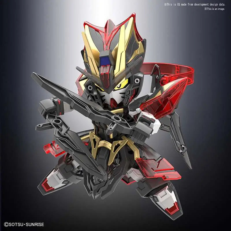 BANDAI SD SANGOKU SOKETS XUN YU STRIKE NOIR MODEL KIT 8 cm