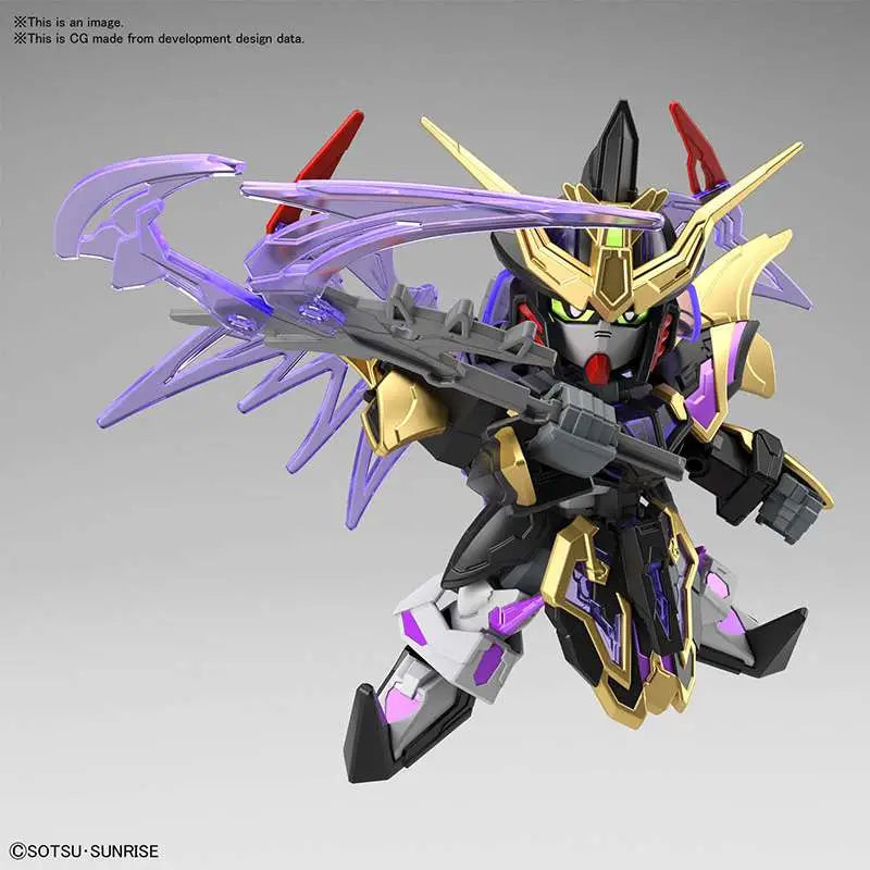 BANDAI SD SANGOKU SOKETS XU HUANG DEATHSCYTHE MODEL KIT 8.5 cm