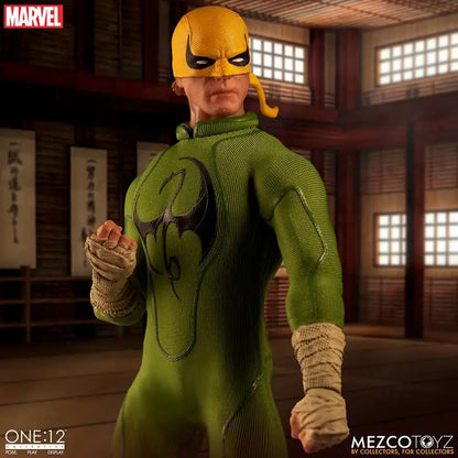 MEZCO TOYS IRON FIST - MARVEL ONE 12 COLL AF RERUN ACTION FIGURE 16 cm
