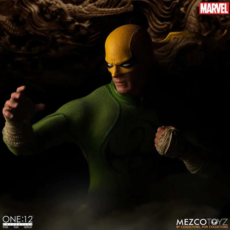 MEZCO TOYS IRON FIST - MARVEL ONE 12 COLL AF RERUN ACTION FIGURE 16 cm