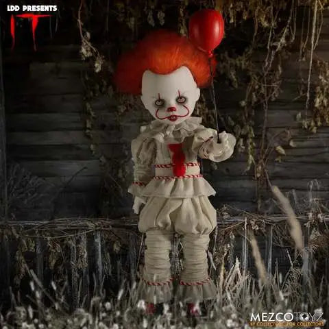 MEZCO TOYS LDD IT 2017 PENNYWISE BAMBOLA 25 cm