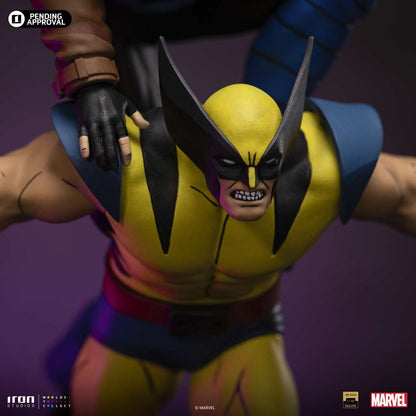 IRON STUDIOS X-MEN 97 WOLVERINE & GAMBIT 1/10 STATUA 30 cm