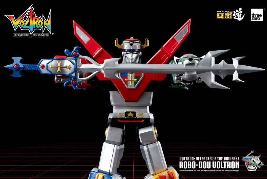 THREEA TOYS/THREEZERO ROBO-DOU VOLTRON ACTION FIGURE 27 cm