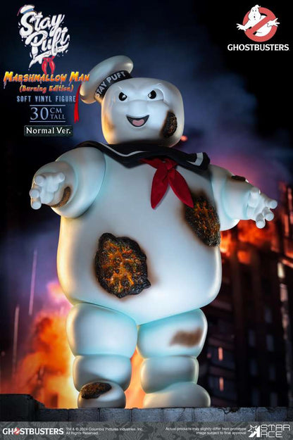 GHOSTBUSTERS MARSHMALLOW MAN BURNING AF
