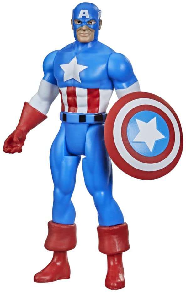 HASBRO CAPTAIN AMERICA - MARVEL LEGENDS RETRO AF ACTION FIGURE