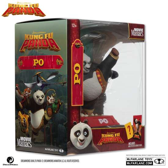 MOVIE MANIACS KUNG FU PANDA FIGURE