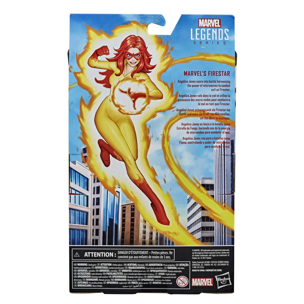 HASBRO - MARVEL LEGENDS FIRESTAR AF ACTION FIGURE