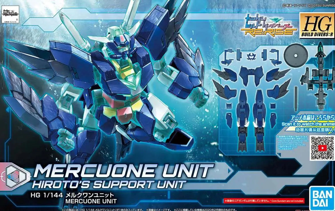 BANDAI HG BD NEW MAIN MOBILE SUIT CUSTOM 1/144 MODEL KIT 10 cm