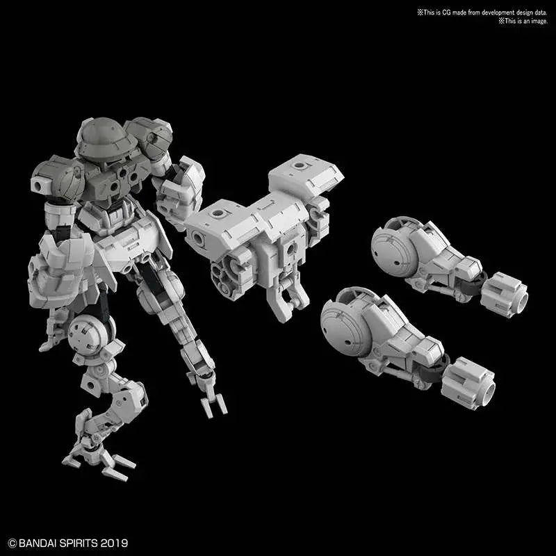 BANDAI 30MM BEXM-15 PORTANOVA SPACE GREY 1/144 MODEL KIT 11 cm