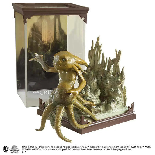 NOBLE COLLECTIONS HP MAGICAL CREATURES GRINDYLOW STATUA