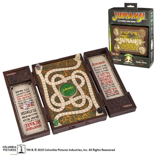 NOBLE COLLECTIONS JUMANJI ELECTRONIC BOARD MINI REPLICA 28 cm