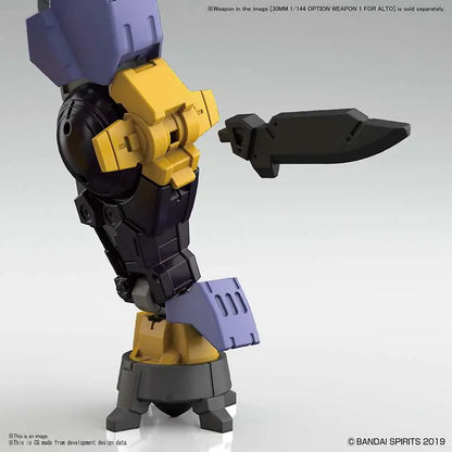 BANDAI 30MM BEXM-15 PORTANOVA MARINE PURPLE 1/144 MODEL KIT 11.1 cm