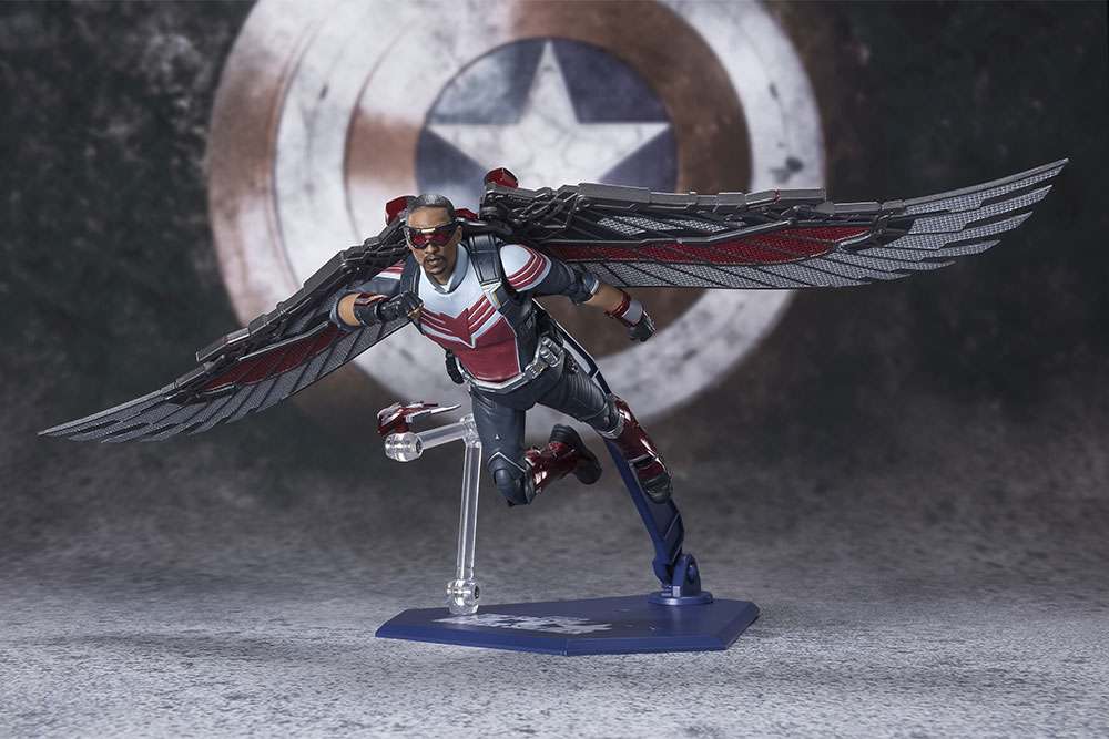 BANDAI SHF FALCON WINTER SOLDIER FALCON ACTION FIGURE 16 cm