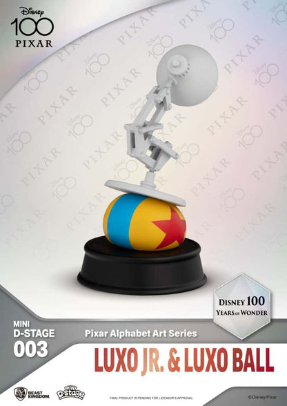 MINI DS DISNEY 100 YERAS PIXAR ALPHABET MINI FIGURA BEAST KINGDOM