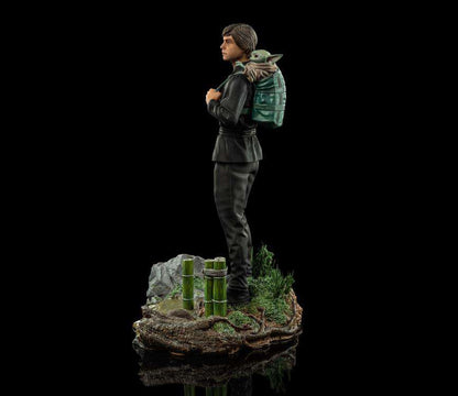 BOOK OF BOBA FETT LUKE GROGU 1/10 STATUE