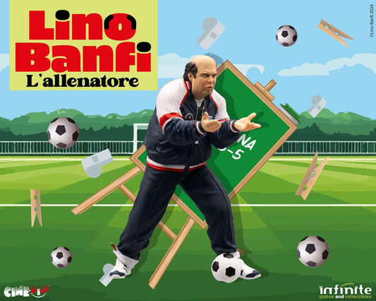 LINO BANFI CINEMINI PVC STATUA L'ALLENATORE 10 CM INFINITE STATUE