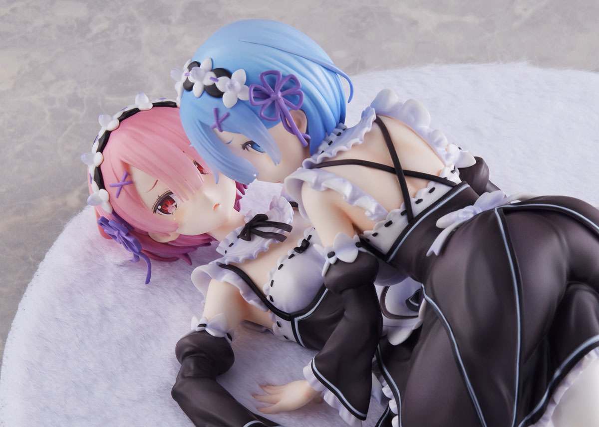 FURYU REZERO START LIFE WO RAM & REM ST 1/7 STATUA 9 cm