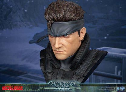 FIRST4FIGURES MG S SOLID SNAKE LIFE SIZE BUST BUSTO 56 cm