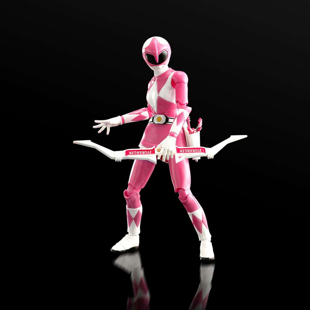 FLAMETOYS POWER RANGERS PINK RANGER MODEL KIT 13 cm