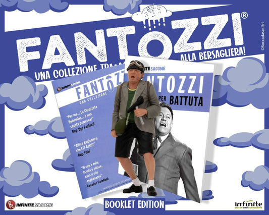 FANTOZZI STATUA PVC ALLA BERSAGLIERA BOOKLET EDITION 10CM INFINITE STATUE