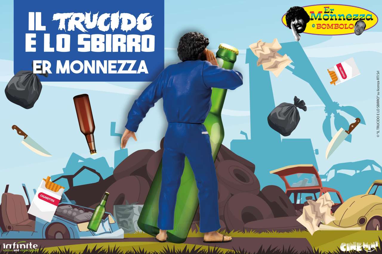 ER MONNEZZA TRUCIDO SBIRRO CINEMINI PVC