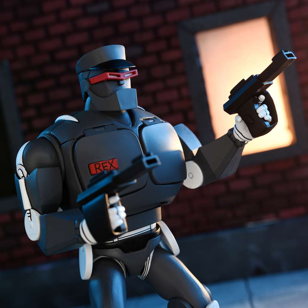 TMNT CARTOON EVIL REX-1 ULTIMATE AF