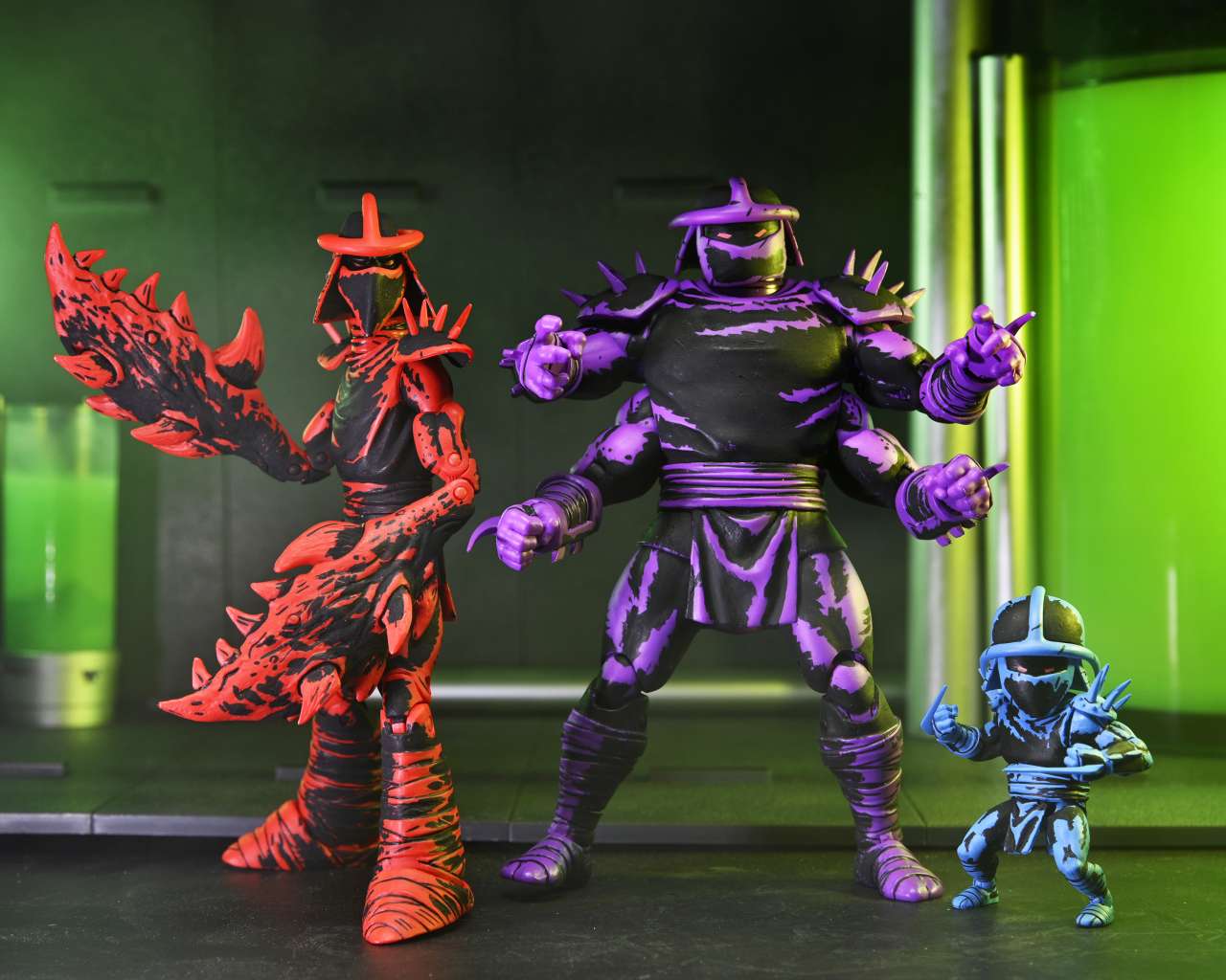 TMNT MIRAGE SHREDDER CLONES BOX SET ACTION FIGURE