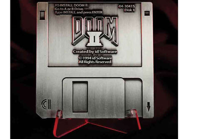 DOOM 2 FLOPPY DISK REPLICA