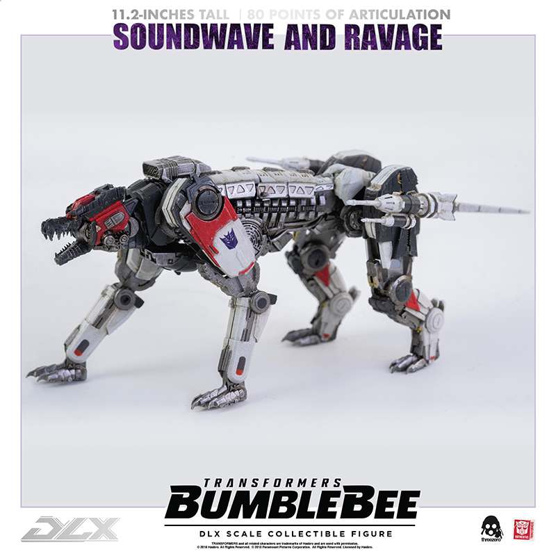 BUMBLEBEE SOUNDWAVE AND RAVAGE DLX AF