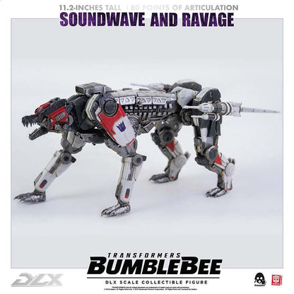 BUMBLEBEE SOUNDWAVE AND RAVAGE DLX AF
